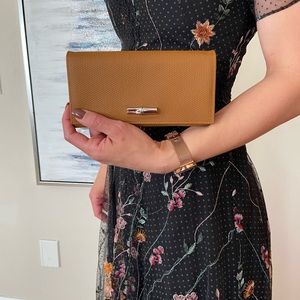 LONGCHAMP ROSEAU LONG CONTINENTAL WALLET Brand new